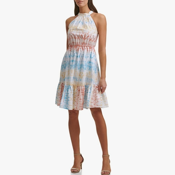 Kensie Women's Halter Neck Dress NWT - 4 - Picture 7 of 11